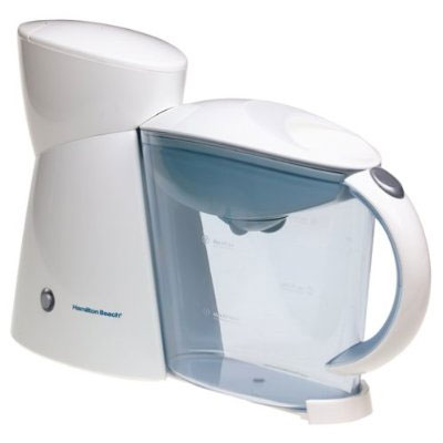 iced tea maker. Â Switch over to iced tea,