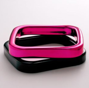 abbey-dawn-black-and-metallic-hot-pink-square-bangle-bracelets.jpg